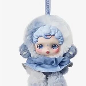 Skullpanda l'impressionnisme  blue and white sealed pop now Popmart Plush